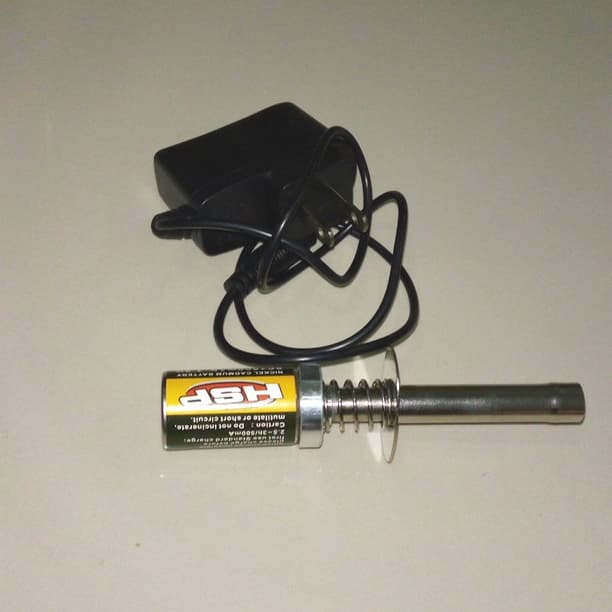 pemantik busi rc engine + charger hsp Traxxas hobao kyosho hpi (Kode 010))