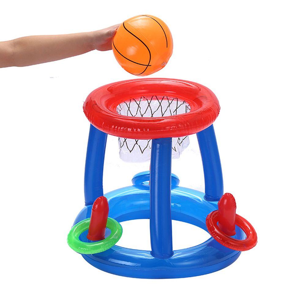 Set Ring Basket Dengan Bola Untuk Pesta Musim Panas