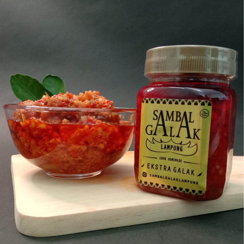 

Sambal Galak Lampung - Level EKSTRA GALAK (Original, Sambal Kecombrang, Sambal Teri, Sambal Cumi)