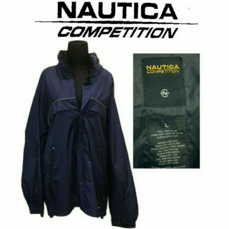 NAUTICA COMPETITION JAKET BIRU DONGKER SIZE L