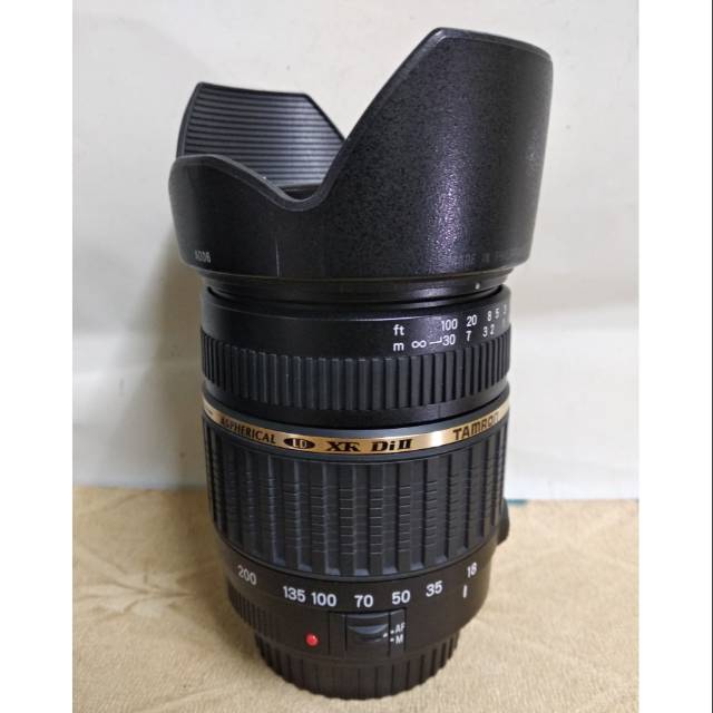 Lensa tamron 18-200 mm for Canon