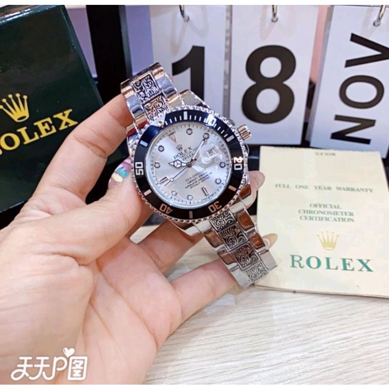 Jam Tangan Submariner Jam Tangan Motif Batik Jam Tangan Pria Wanita Anti Air