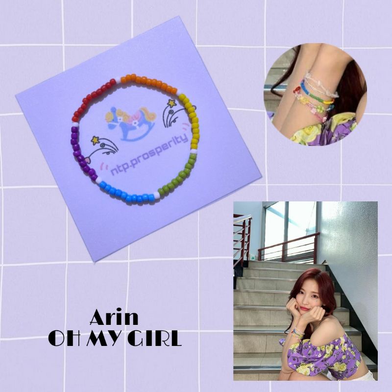 Gelang idol korea / Kpop idol bracelet (Arin Oh my girl)