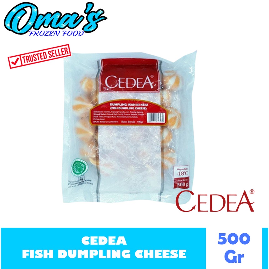 

CEDEA FISH DUMPLING CHEESE ISI 25PCS 500GR