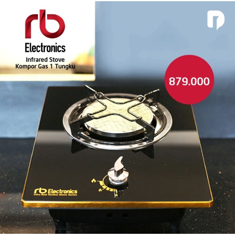 rb Electronics - Kompor Gas 1 Tungku (Infra Merah)