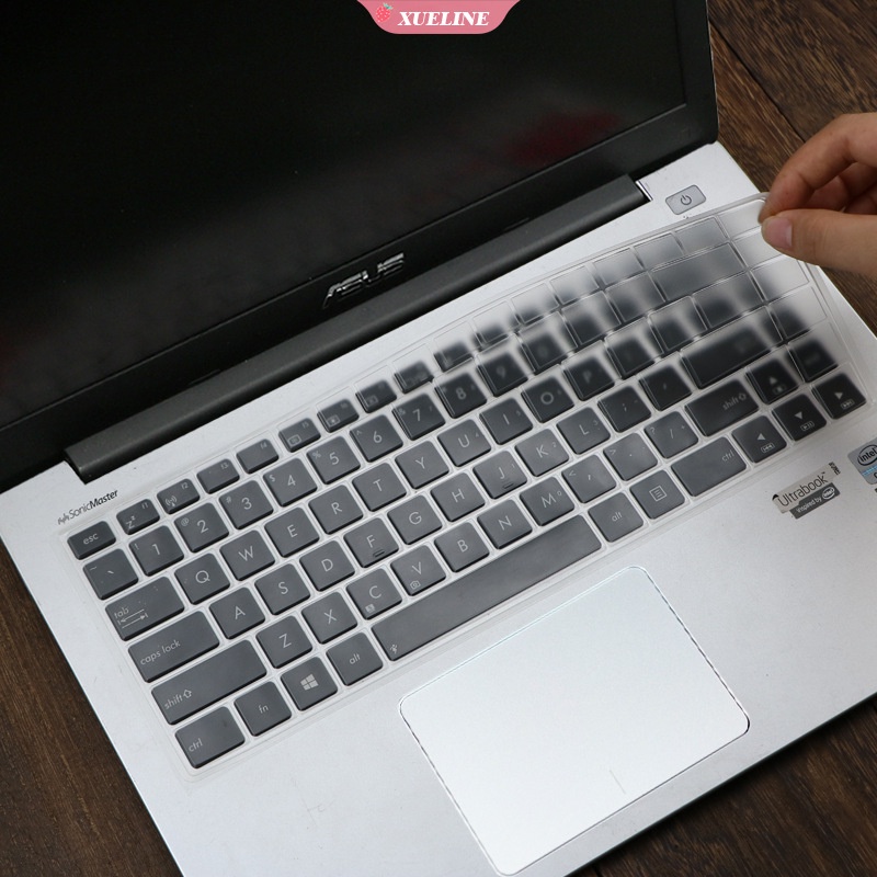 Case Pelindung Keyboard Bahan Silikon Ukuran 14 Inch Untuk ASUS R419 Laptop Notebook