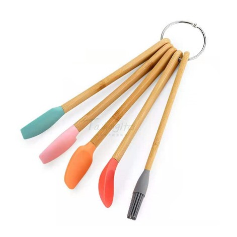 SPATULA FOOD GRADE FULL SET / SPATULA SET 5PC MINI / SPATULA MINI SET