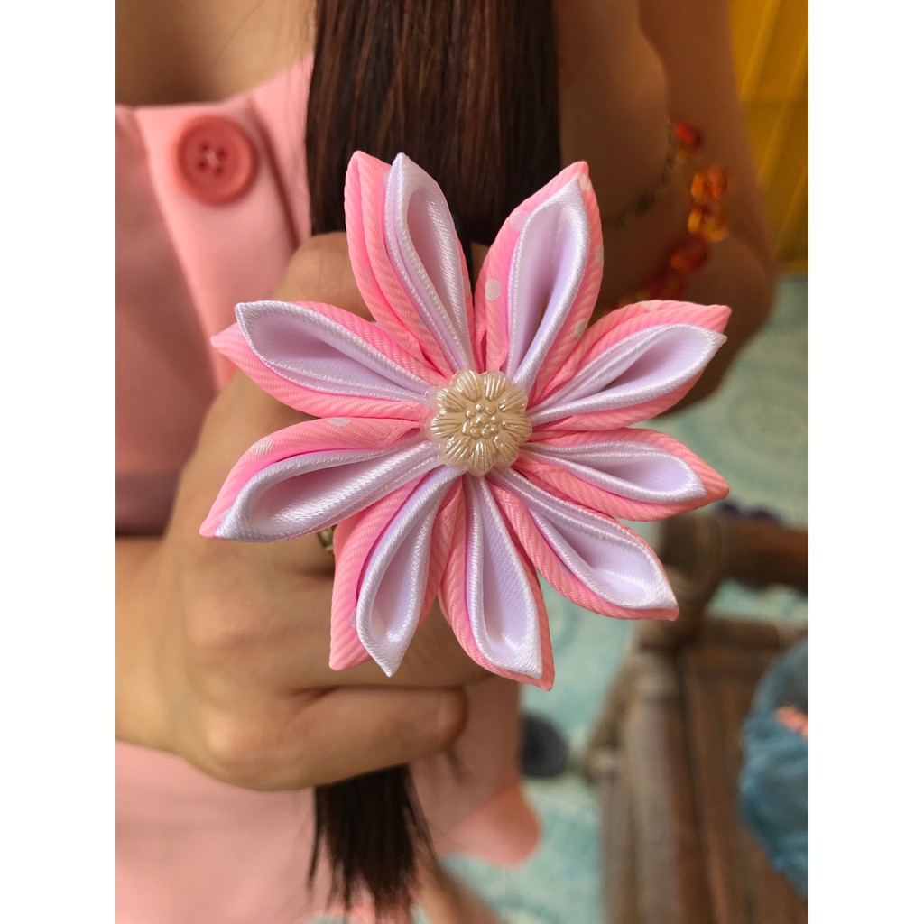 pita rambut kain satin ikat rambut hand made