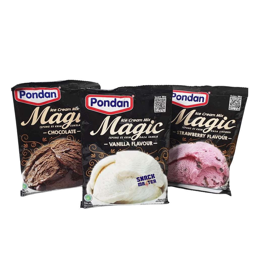 

Pondan Magic Ice Cream - Netto 75 gr