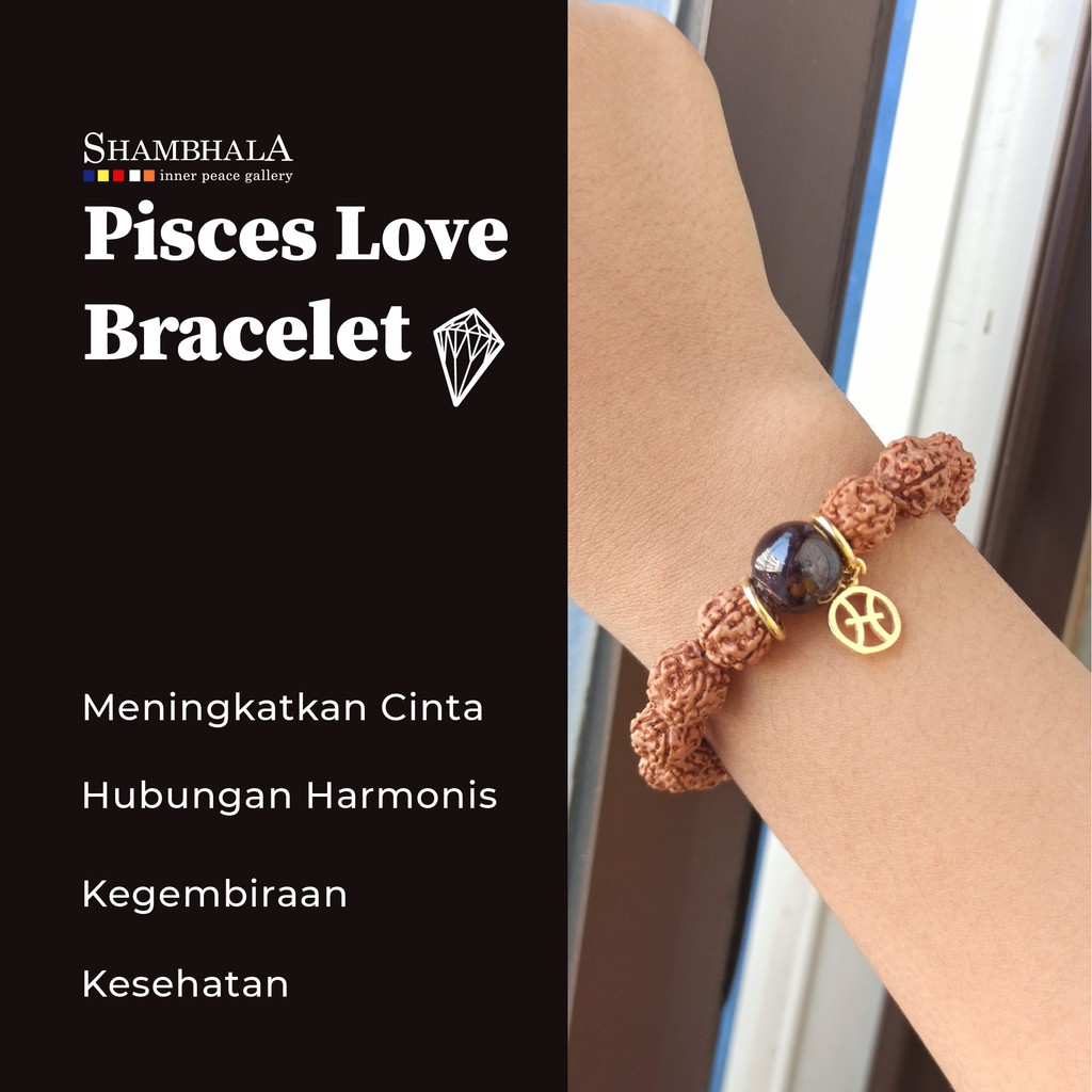 Shambhala Gelang Bracelet - Pisces Love Bracelet