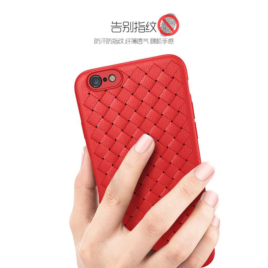 CASE OPPO A71 - A83 SOFT BACK COVER CASING HP TPU LEATHER KULIT WOVEN