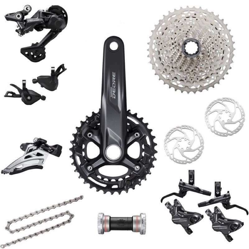 GROUPSET SHIMANO DEORE M5100 2x11 SPEED