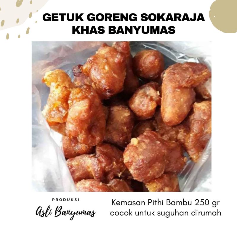 

(250gr) GETUK GORENG SOKARAJA | KHAS BANYUMAS | HARGA TERJANGKAU | FREE GIFT MIN BELANJA 50K (all item)