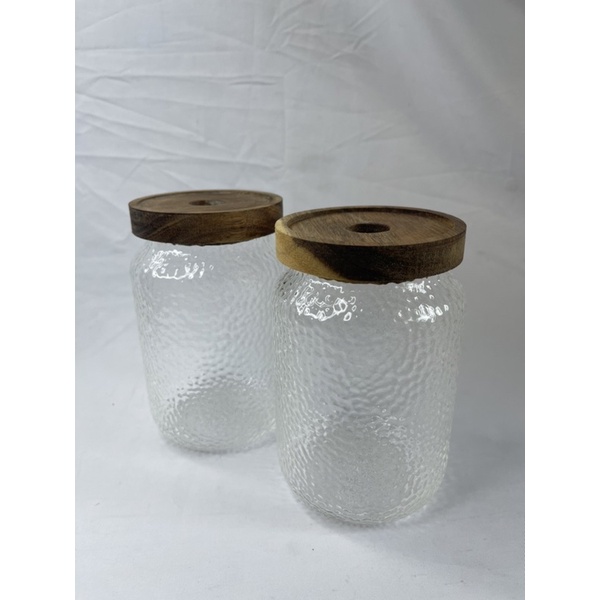 [OBRAL RIJEK] Toples Kaca Penyimpanan Makanan Glass Storage Jar - HC103