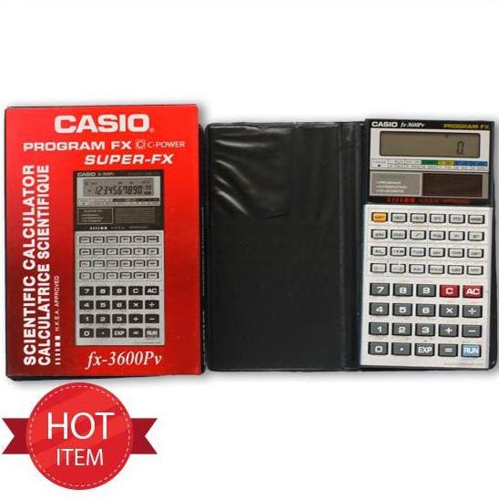 

.........] CASIO FX-3600 PV Scientific Calculator Program FX
