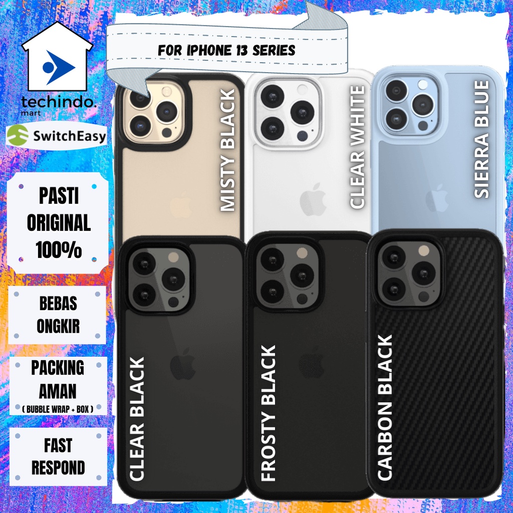 Case IPhone 13 Pro Max Mini SwitchEasy Aero Plus Hybrid Slim Casing