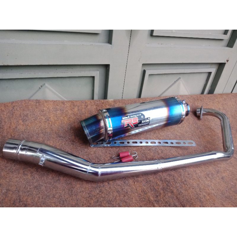 Knalpot Racing R9 Mughello recing Suzuki Satria FU150 Karbu / Satria FU150 FI Facelift