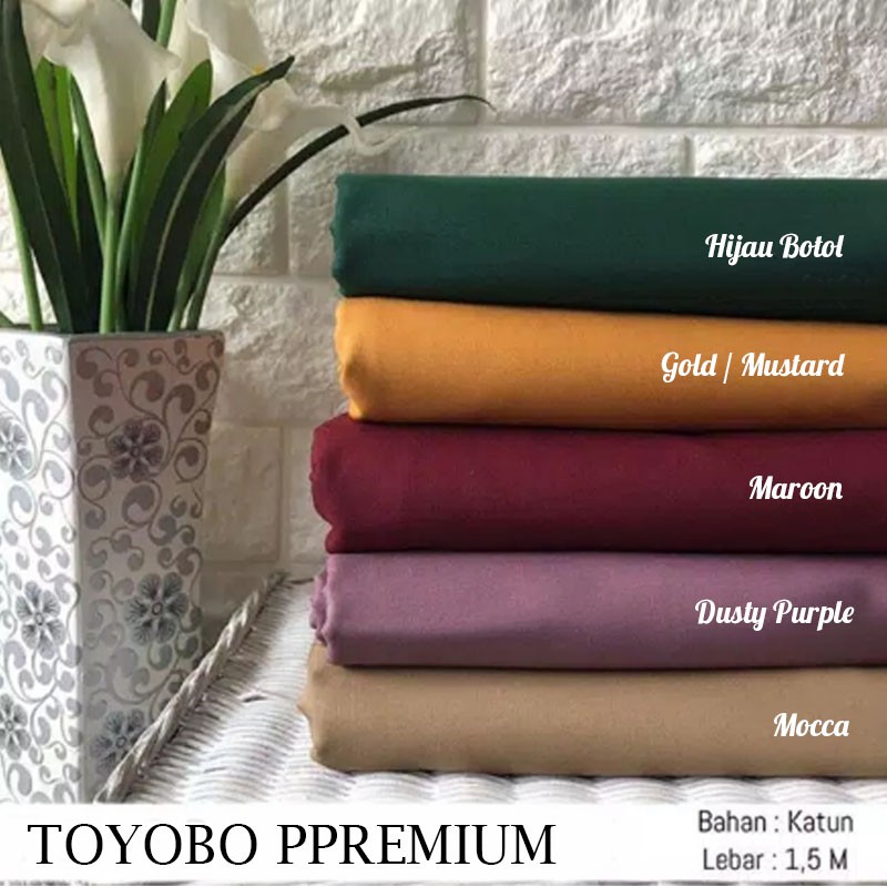 Promo Kain Katun Toyobo Premium Katun Toyobo Terlengkap Termurah Kualitas Super Shopee Indonesia