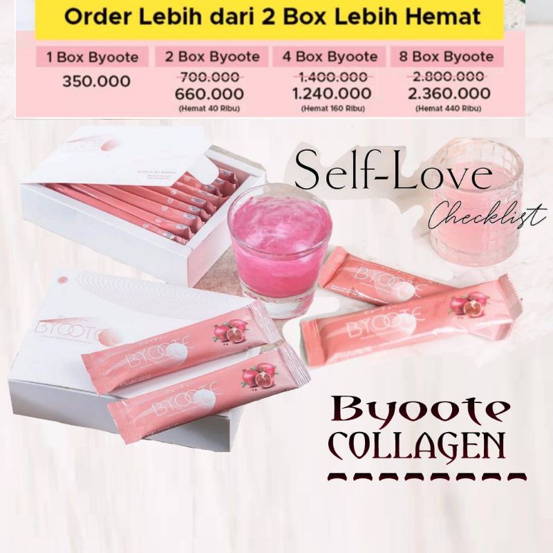 BYOOTE COLLAGEN 1 BOX 16 SACHET ORIGINAL