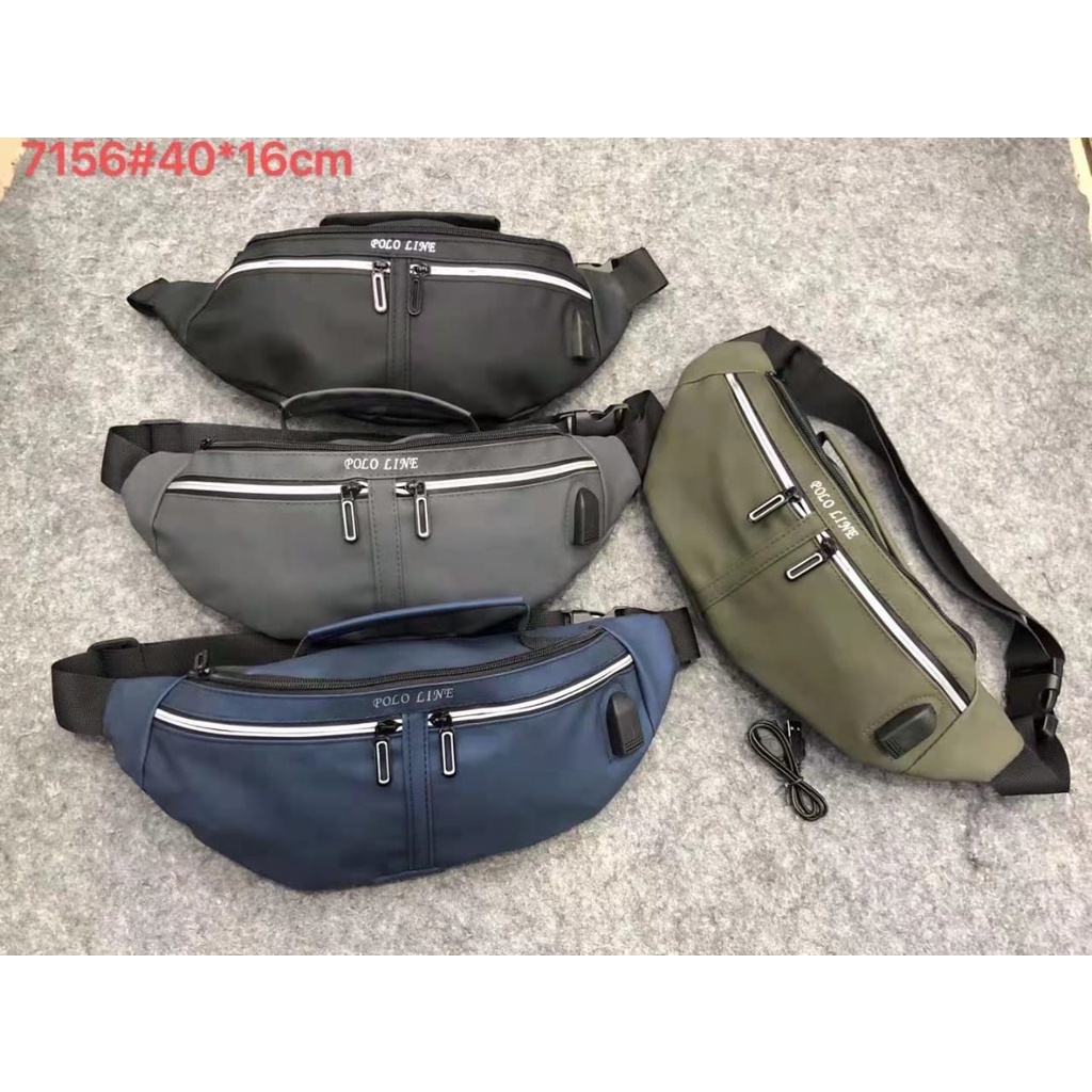 Tas Waistbag POLO LINE 7156*