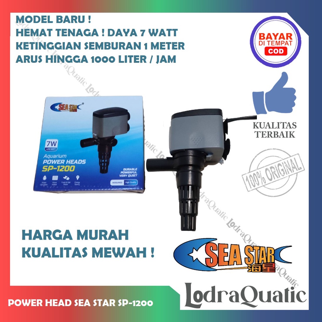 PROMO MURAH POMPA AQUARIUM ARMADA 1200 NAIK 1 METER 1000 LITER FILTER AQUARIUM KECIL WATER PUMP HIDROPONIK HEMAT ENERGY POMPA AQUARIUM LOW WATT FILTER AQUASCAPE