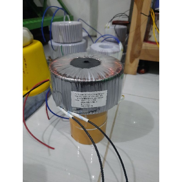 trafo toroid 10A ct45v 55v tembaga murni murah