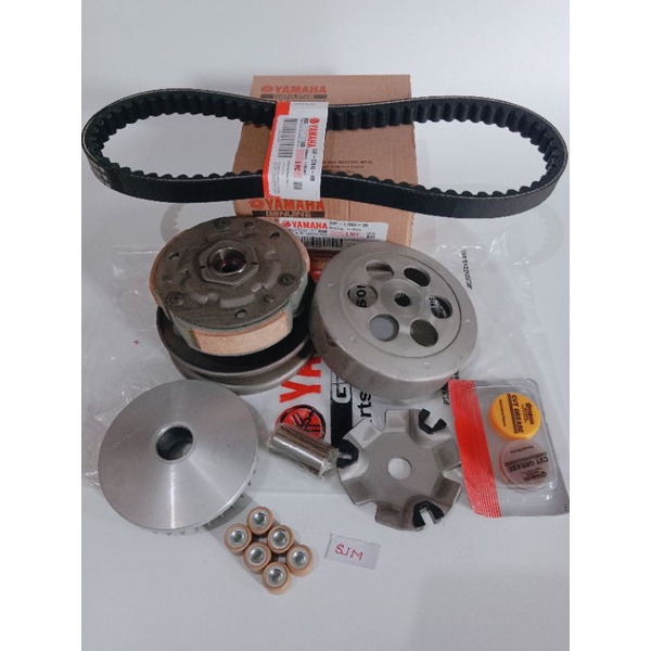 Paket lengkap CVT 1set Lengkap Yamaha Mio j.mio soul Gt 125.Xride fino 115(54P
