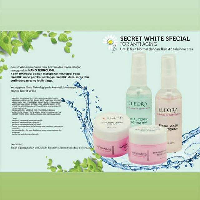 SECRET WHITE ELEORA (anti aging)