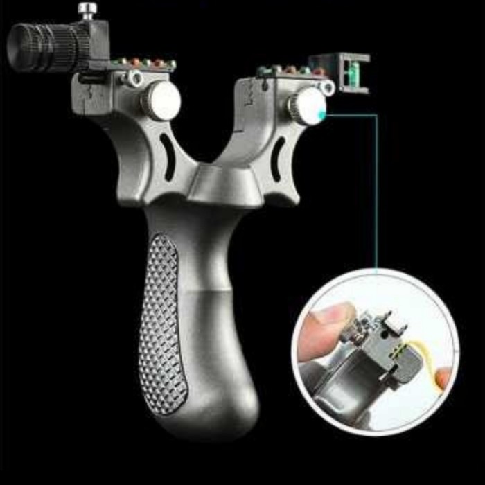 Ketapel Plus Laser Ssgx / Ketapel Laser / Slingshot / Survival Kit