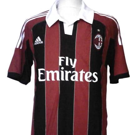 Jersey AC Milan Home 2012