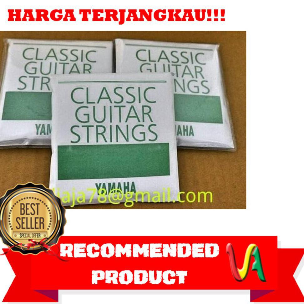 LJA Senar Gitar . Senar Gitar Klasik Nylon Original Yamaha Asli . 1 set .