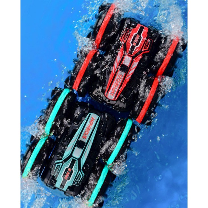 Mainan Anak Amphibious Stunt Car 2in1 Mobil Remote RC Control