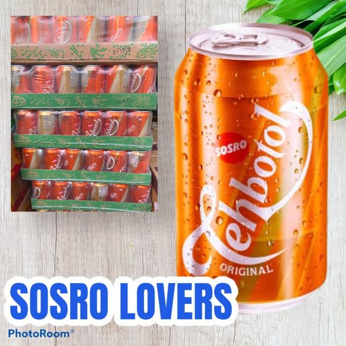 

[COD] Teh botol Sosro Kaleng 1 Karton Isi 24pcs - Teh Botol Sosro Can [COD]