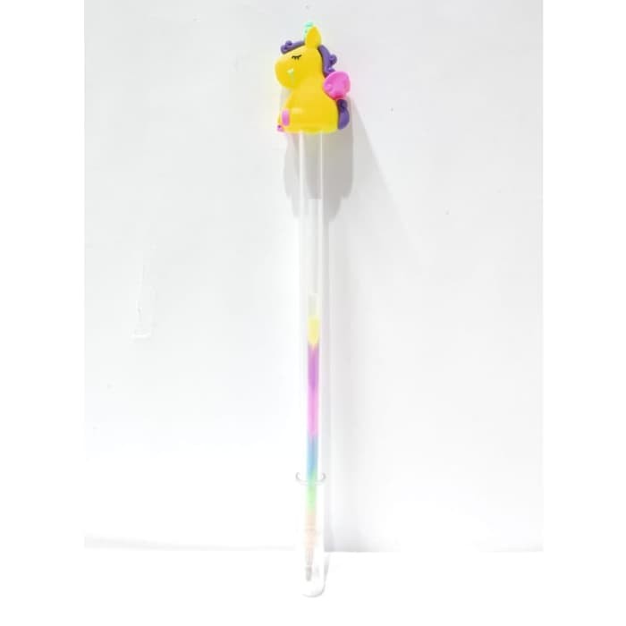 

SUPER SALE Pulpen Bolpen Kepala Unicorn Alat Tulis Gel Pelangi 0.5 mm Tipe A - Tipe A