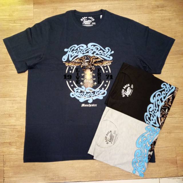 KAOS PRIA HARD R0CK JUMBO