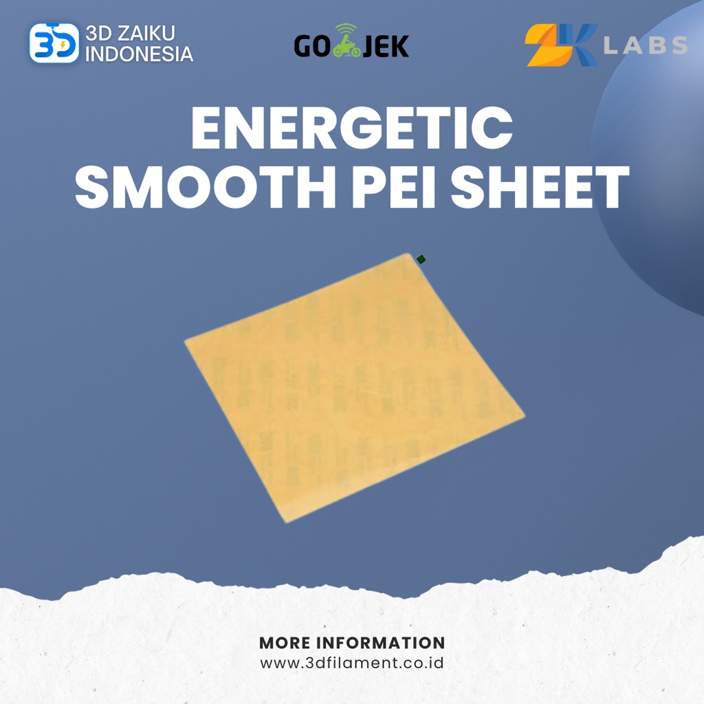 Original Energetic Replacement Smooth PEI Sheet