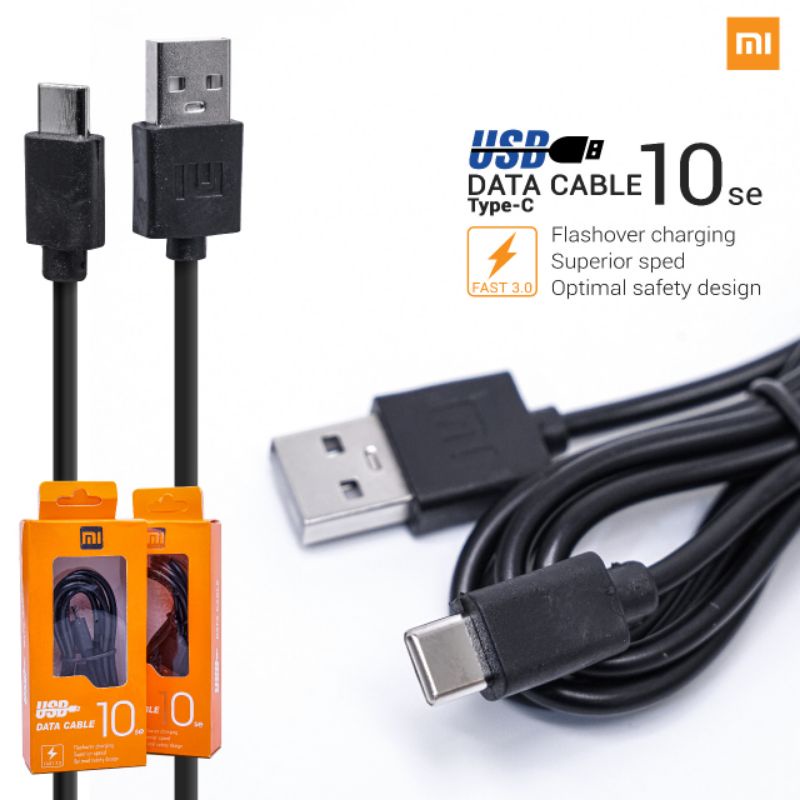 KABEL DATA XIAOMI MICRO &amp; TIPE C ORIGINAL 99.9% FAST CHARGER