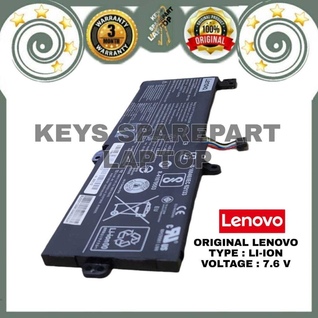 Baterai Battery Batre Laptop Lenovo Ideapad 320-17IKB 330-15IGM 330-14IKB L17L2PF1 L16L2PB3 320-14ISK Original