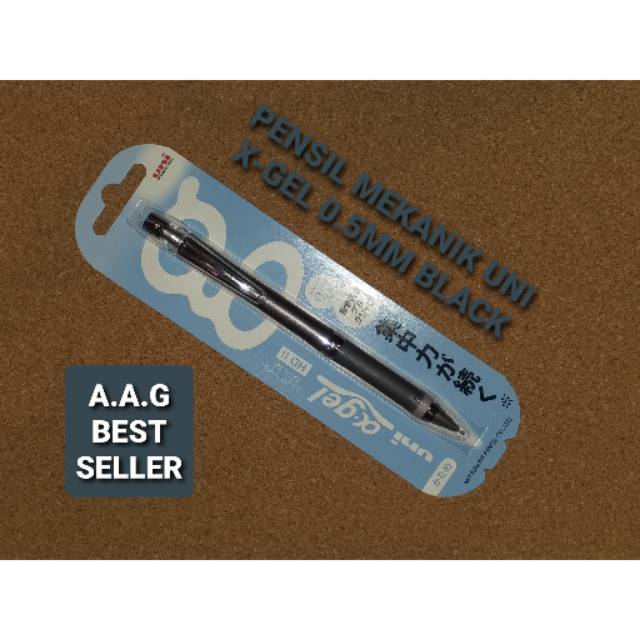 

Pensil mekanik uni X-gel 0.5mm HITAM