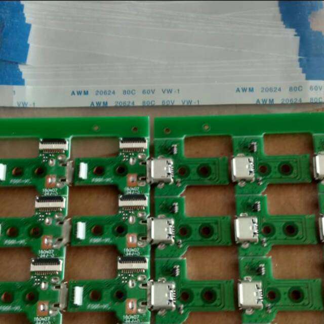 JDS 030 usb charging stik ps4 +board+flexible pin12