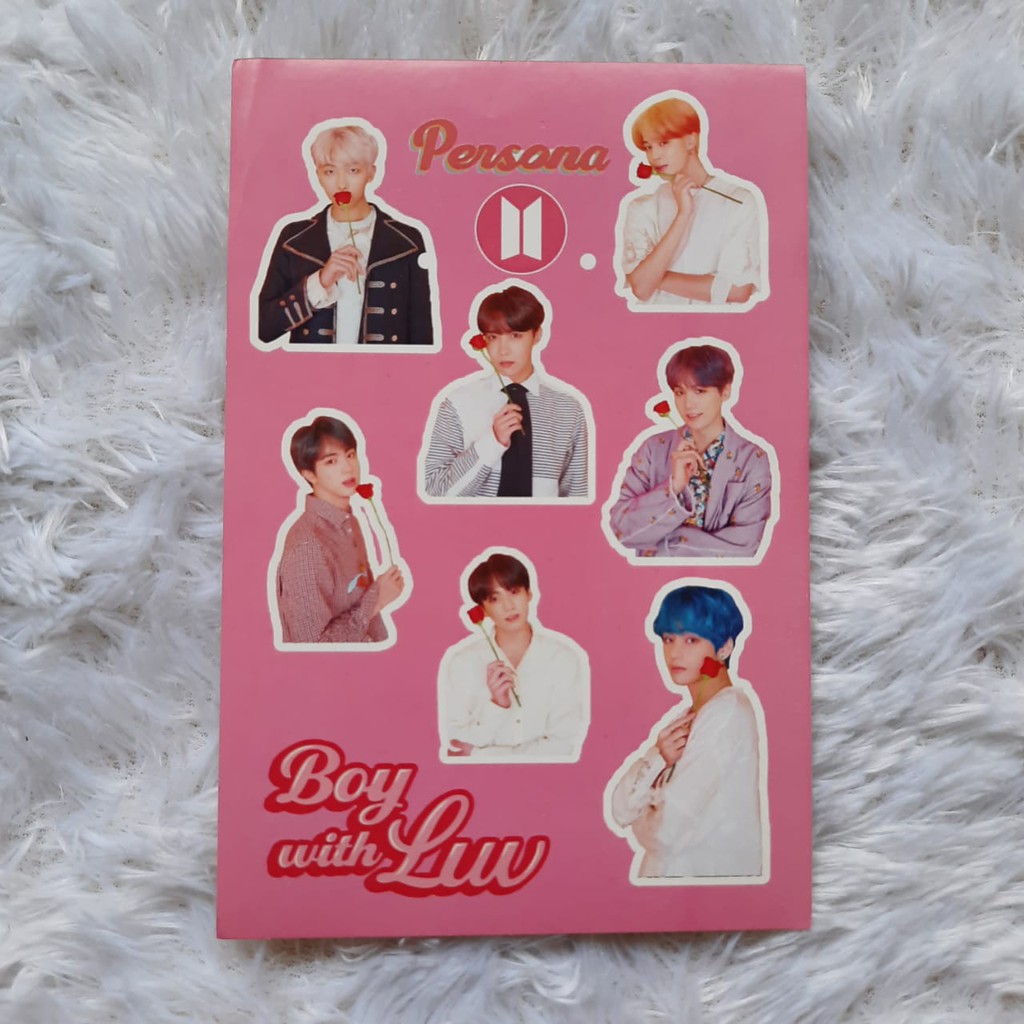 STICKER BANGTAN PERSONA NAMJOON SEOKJIN JHOPE SUGA JIMIN TAEHYUNG JUNGKOOK