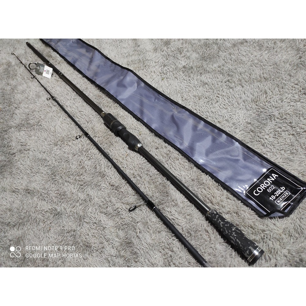joran pancing spinning spin602 kenzi corona 180