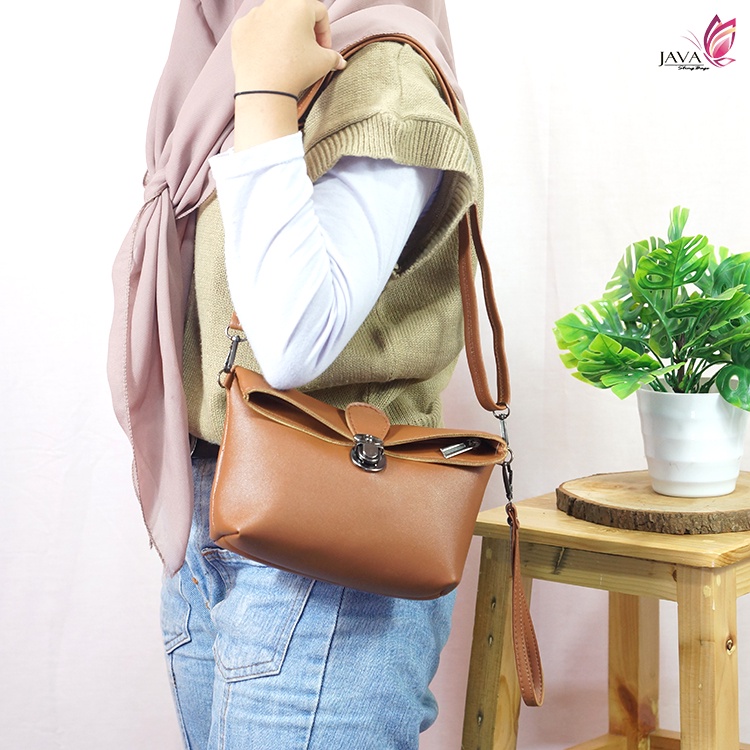 Tas Clutch Wanita Lipat Kunci Slot Nekkel CJ 01 Tas Dompet wanita Simple Tas Murah Tas Selempang Cewek Tas Tangan Wanita