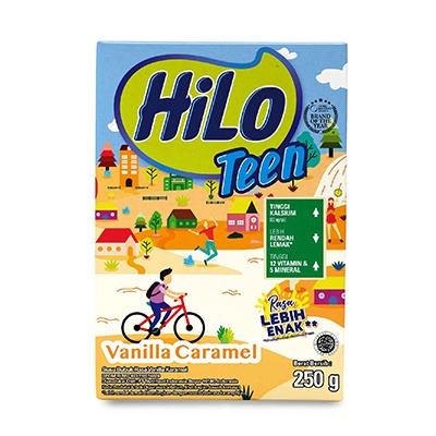 

Hilo Teen Milk Vanila Caramel 250Gr