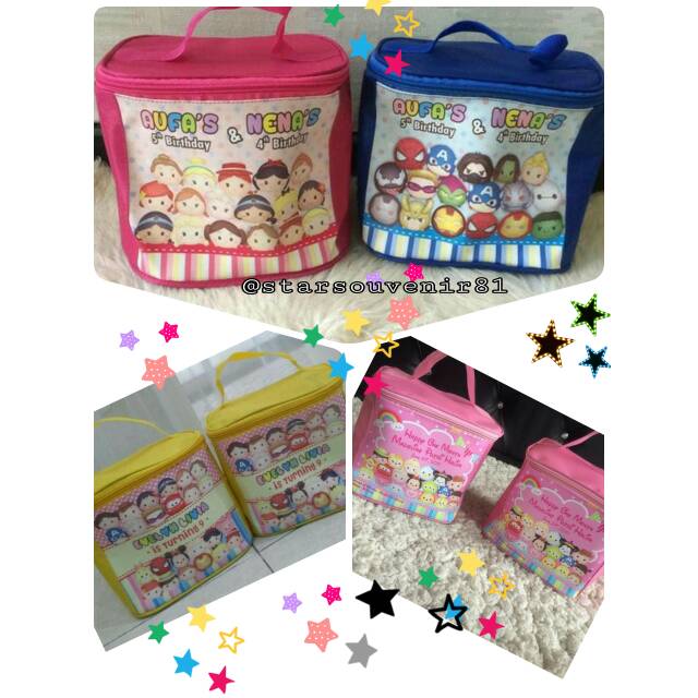 

Tas Tsum-tsum souvenir goodie bag anak ultah lucu dan murah