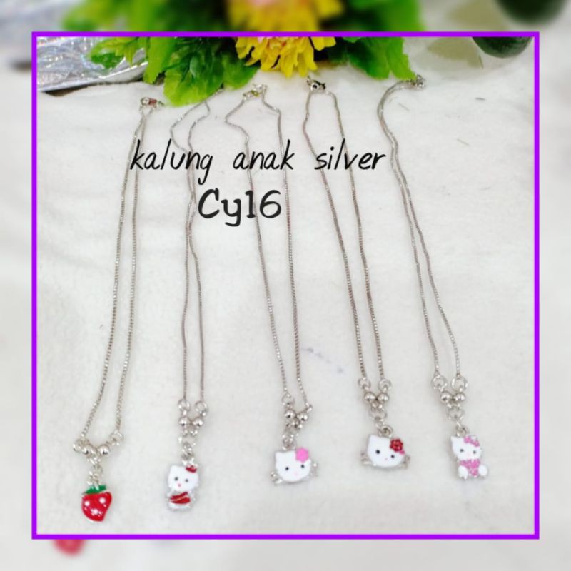 KALUNG SILVER ANAK XUPING_KALUNG ANAK XUPING HARGA GROSIR