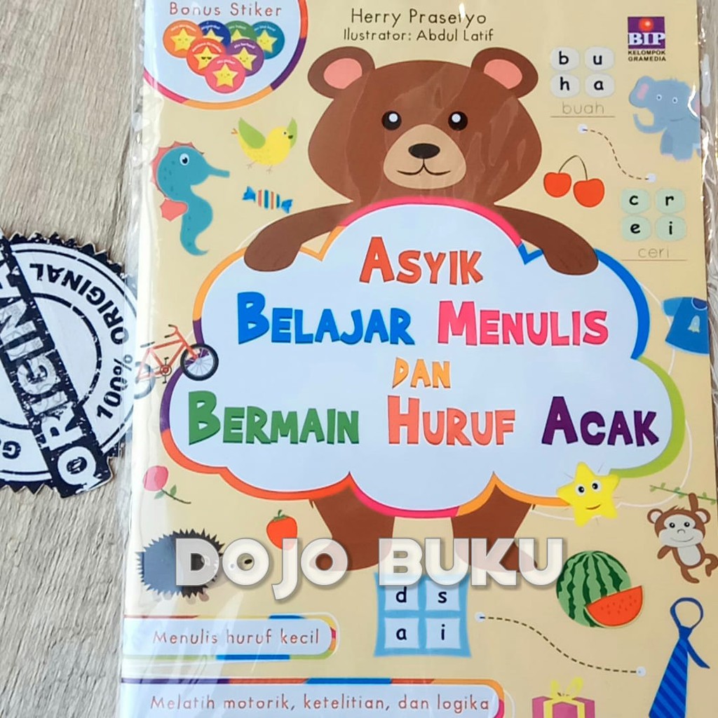 Asyik Belajar Menulis &amp; Bermain Huruf Acak by Herry Prasetyo