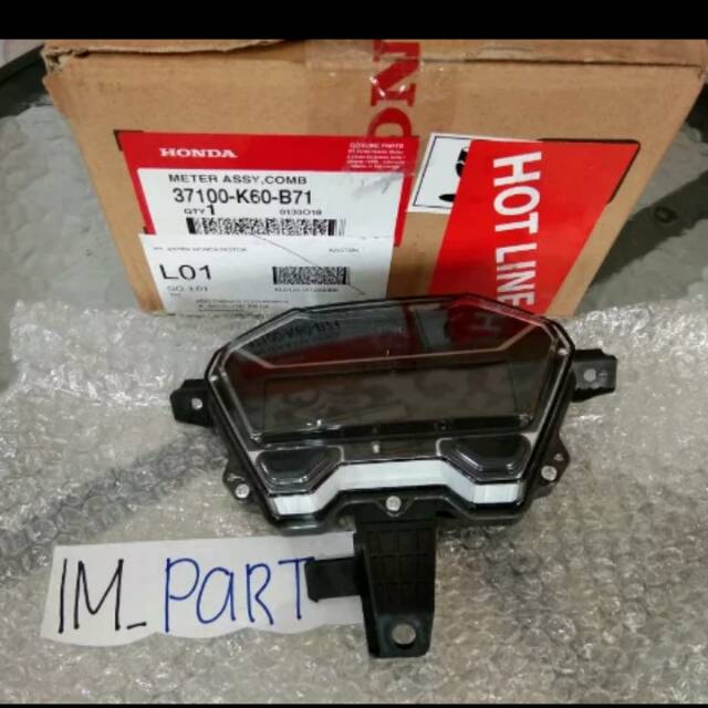 37100-K60-B71 Spedo Meter Kilo Meter Vario 125 LED 2018  - 2021 Non ISS Tidak Idling Stop