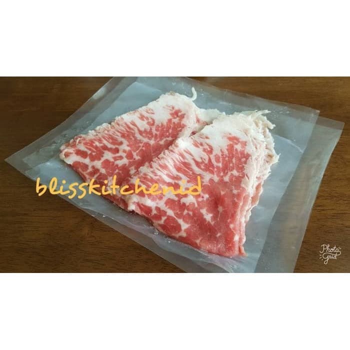 Jual Daging Sapi Aus Premium Grainfed Chuck Crest Sliced Mb Gr