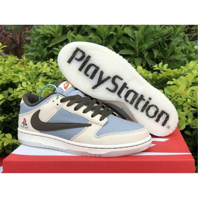 SEPATU NIKE SB DUNK LOW "TRAVIS SCOTT X PLAYSTATION"